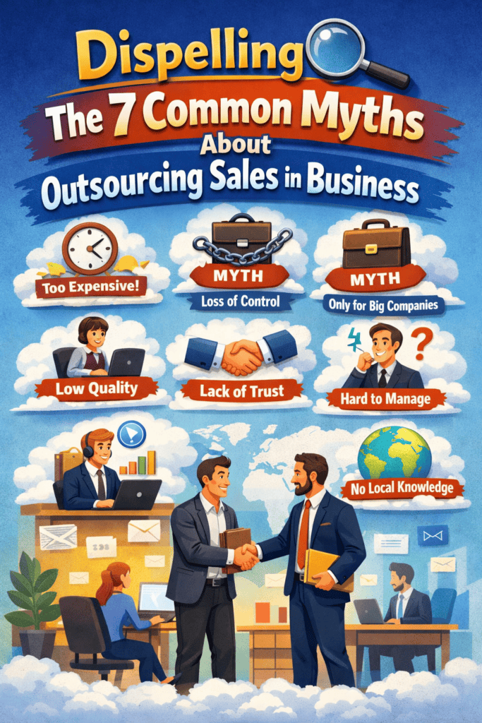 Dispelling The 7 Common Myths About Outsourcing Sales in Business